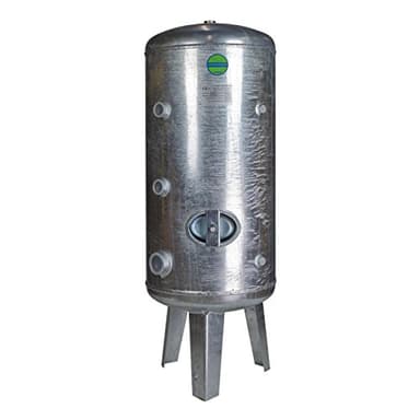 Heider Druckkessel 300 Liter Druckbehälter 300l 6 bar stehend Druckwasserkessel Wasserdruckkessel verzinkt Wasserdruckbehälter Druckausgleichsbehälter