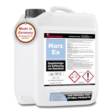 Rauchharzentferner 5 Liter Harz Ex Spezialreiniger gegen starke Verkrustungen