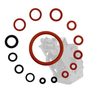 Dichtungsringe für Philips Baristina Brühgruppe 5400 Series Latte Go - Dichtung O-Ring für Philips Latte Go Dichtungsringe, für Philips Kaffeevollautomat Dichtung Ersatzteile für Philips (15 PCS)