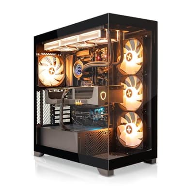 SYSTEMTREFF High-End Gaming PC Intel Core i9-14900K 24x6GHz | Nvidia RTX 5070 TI 16GB GDDR7 mit DLSS 4 | 1TB M.2 NVMe | 32GB DDR5 RAM | Windows 11 | Desktop Computer Rechner für Gamer, Zocker &