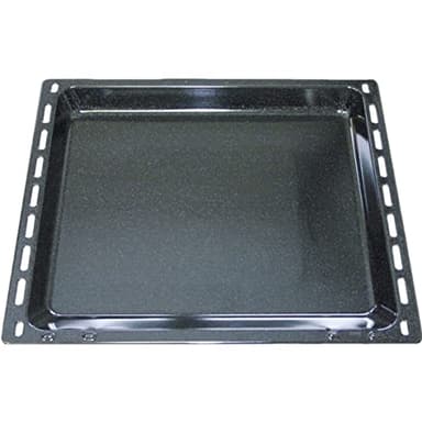 Backblech Fettpfanne emailliert hoch 420x370x33 mm Bratenplatte kompatibel zu Electrolux 3531939225