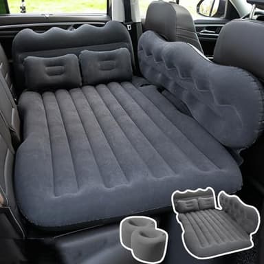 CWMLB Auto Matratze für Dacia Duster III 2024, Luftbett für Auto Rücksitz Auto Luftmatratze Auto Matratze Kombi Auto Bett Kombi Luftbett,B-Lack