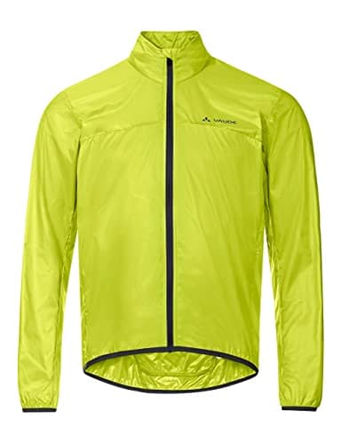 VAUDE Fahrradjacke Matera Air Jacket, ultraleichte Windjacke Herren 150 g, wasserabweisende Windjacke Rennrad Herren, winddichte & atmungsaktive Sportjacke