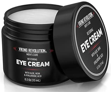 Viking Revolution Augencreme Männer - Anti-Aging & Anti Augenringe Männer - Feuchtigkeitsspendende Eye Cream Dark Circle - Augen Creme für Falten, Schwellungen, Tränensäcke & Krähenfüße