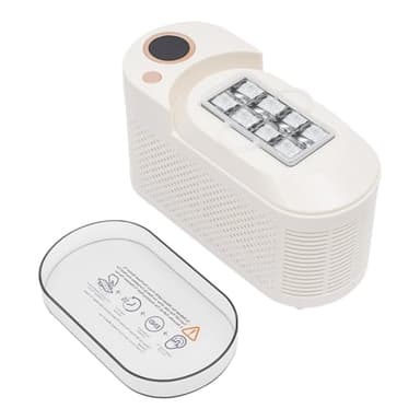 Kleine Eiswürfelmaschine Mini, Tragbarer Eiswürfelbereiter 12V für Auto & Zuhause – Schnelle Eisherstellung (8 Würfel/15 Min.), Leise & Energiesparend – fürGetränke, Camping – Inkl. Auto-Adapter