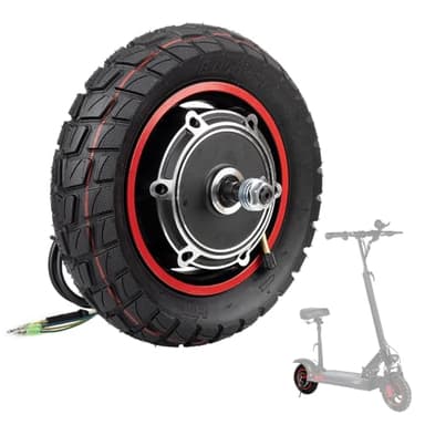Nabenmotor E-Scooter Mit Vollgummireifen 48V 800W - Elektroroller Hinten Antriebsrad für Kugoo M4/M4PRO - 10 Zoll Reifen Hinterradmotor