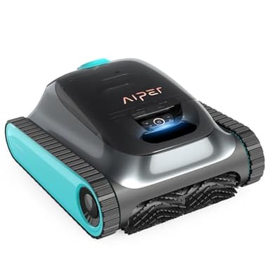 AIPER Poolroboter Wand und Boden, Wasserlinie, Poolsauger Akku mit 150 Min. Laufzeit, 4 Modi, Großer 3,5L Filterkorb, Intelligenten Navigation 2.0, Poolreiniger für Aufstellpools bis zu 150㎡