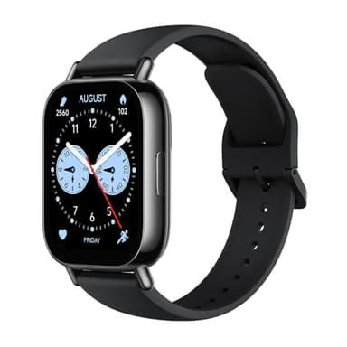 Redmi Watch 5 Lite Smartwatch, 1.96" AMOLED Display, 18 Tage Akku, 150+ Sportmodi, integriertes GPS, Herzfrequenz- und SPO₂-Tracking, 5ATM Wasserdicht, Always-On-Display, Bluetooth-Anrufe, Schwarz