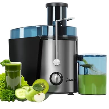 Panana Zentrifugal-Entsafter mit 3" Extra Weitem Einfüllschacht, 1000W Hochleistungsmotor, BPA-frei, Leicht zu Reinigen