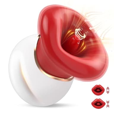 Sauger Vibrator Sex Spielzeug für die Frau Extrem - Vibratorensets für Frauen Paare Klitoris Stimulator für Sie mit 3 Saugmodi 3 Leckmodi, Kraftvolle Vibration Sexspielzeug für Brustwarze Muschi Anal