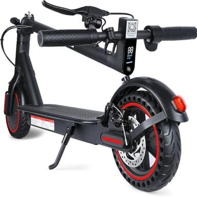 E Scooter mit 8,5 Zoll Wabenreifen, 30km Reichweite, Höchstgeschwindigkeit 20km/h, Belastung bis 120kg, Faltbarer Elektroroller für Erwachsene mit App-Steuerung, DREI einstellbare Geschwindigkeiten