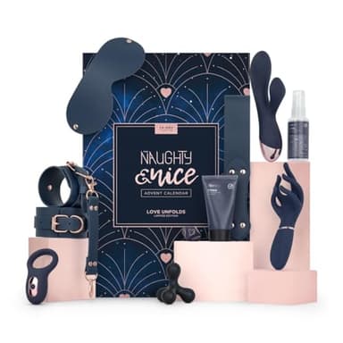 Beate Uhse Erotischer Adventskalender Naughty & Nice - Erotik Adventskalender für Erwachsene mit 24 Sexspielzeugen und Accessoires - Jeden Tag ein neues Geschenk (2025)