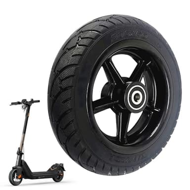 Sporgo E Scooter Reifen 8 Zoll: Elektroroller Vollgummireifen, Voll Vorderrad 200×50mm, Ersatzräder für Scooter, Nicht Pneumatisch Reifen mit Nabe, Anti-Rutsch Ersatzreifen Reifen