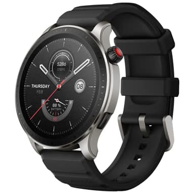 Amazfit GTR 4 46mm Smartwatch mit Telefonieren über Bluetooth und Musikspeicher,1.43” AMOLED Display,150 Sportmodi,Alexa,14 Tage Akkulaufzeit,präzises GPS-Tracking für Herren Damen