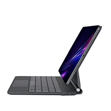 Magic Keyboard für iPad Pro 12,9-Zoll (3., 4., 5. und 6. Generation), Tastatur für iPad Air 13'' (M2 2024/M3 2025), Magnetischer Ständer, Präzisions-Trackpad, Reihe mit Funktionstasten, Deutsch