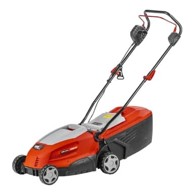 Elektro-Rasenmäher Garden DEDRA, Schnittbreite 320 mm, Alle Grasarten - 30 l Fangsack, 1300W, 30-60 mm Schnitth. Zusammenklappbar, Gewicht 12kg mit ergonomischer Griff