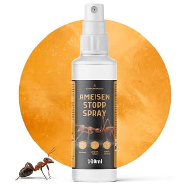 Ameisen Repellent Spray - 100 ml - Hoch konzentriert - Starke Abwehrwirkung - LANGZEITWIRKUNG - Für Innen - Anti Ameisen Spray - Ameisenmittel Innen (100ml)