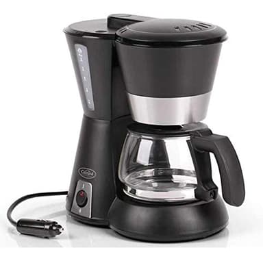 Camp4 Kaffeemaschine 12V 170W, schwarz 650ml, 4-6 Tassen (932991862)