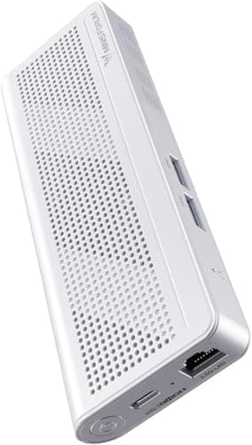MINIS FORUM Mini PC Stick S100, Alder Lake-N100, 8 GB RAM LPDDR5, UFS2.1 128 GB, Dual 4K Display, 2,5 G Ethernet, Unterstützung PoE, 2 x USB A, 1 x USB-C, professioneller PC für digitale