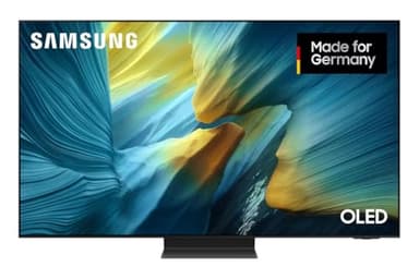 SAMSUNG OLED S95F 77 Zoll (195 cm) 4K Glare Free, UHD Fernseher, NQ4 AI Gen3 Prozessor, OLED HDR Pro, Gaming Hub, Motion Xcelerator 165Hz, 4K Upscaling, Dolby Atmos, Samsung Vision AI Smart TV (2025)