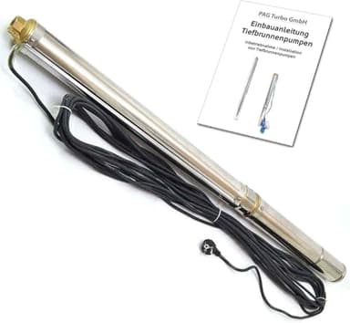 Tiefbrunnenpumpe Brunnenpumpe 550W 2,5" 8,5 bar 45 l/min 2,5 Zoll Sandverträglich