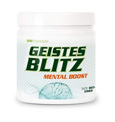 SRS Fit&Health - Geistesblitz, 210 g | Performance Booster | wacher, konzentrierter und leistungsfähiger | Schutz vor Alltagsstreß | vegan | deutsche Premiumqualität