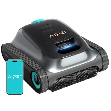 AIPER Scuba S1 2025 Upgrade Poolroboter Akku, 180 Min Laufzeit, Ultrafeinfiltration, Pool Bodensauger mit Wand- & Wasserlinienreinigung, App-Steuerung & OTA-Updates, Poolsauger für Pools bis zu 150㎡