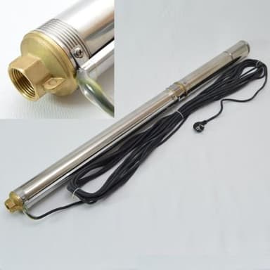Hochwertige 3" Tiefbrunnenpumpe 3000l/h sandresistent bis 5% max. Druck 8,2bar