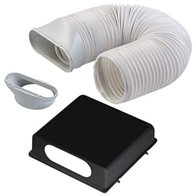 Sichler Exclusive Zubehör zu Outdoor-Klimaanlage: Frischluft-Schlauch-Set für Monoblock-Klimaanlage ACS-120.Out (Mobile Monoblock, Outdoor Klimagerät, Abluftschlauch)