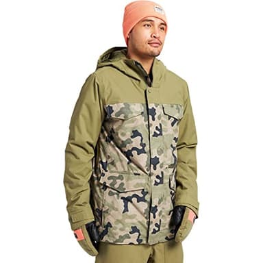 Burton Herren Standard Automantel Martini Olive/Martini Olive Terra Camo, Größe S