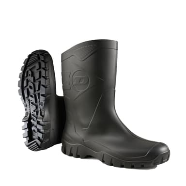 DUNLOP Protective Footwear, K500011, Dee Calf, Schwarz, Größe 44 EU