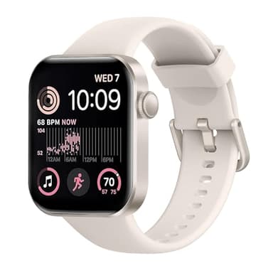 Smartwatch Damen Herren, 1,85" HD-Display Smart Watch mit Telefonfunktion, 140+ Sportmodi Fitness Tracker mit Herzfrequenz SpO2 Schlafmonitor Schrittzähler, IP68 Wasserdicht Fitnessuhr für iOS Android