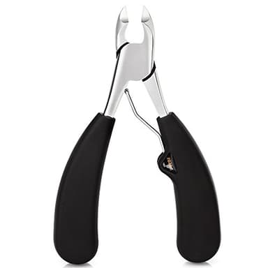BEZOX - Präzision Fußnagel knipser Nagelzange Für Dicke Und Eingewachsene Fußnägel W/Metal Box