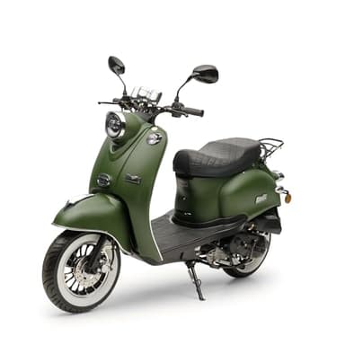 Motorroller 50 ccm Burnout MiniMe 2.0 Mattgrün 45 km/h