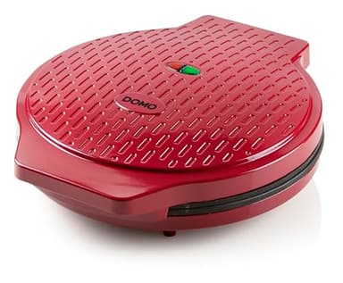 DOMO DO9177PZ Pizzaofen 'My Express' - Pizzapfanne rot - Pizza fertig in nur 12 Minuten - Multifunktionales Gerät