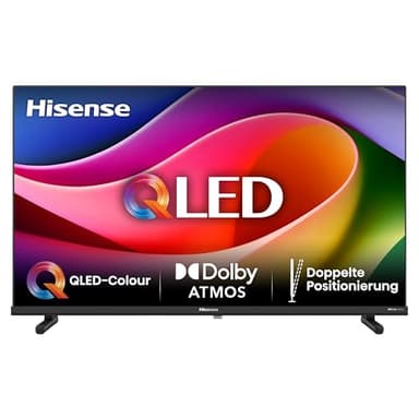 Hisense 32A5Q Fehrnseher, 32 Zoll, 2K QLED, Smart TV, Game Mode, AI Sports Mode, Dolby Atmos, Dolby MS12, DTS X, HDR10, HLG, Full HD, High Contrast, Rauschunterdrückung [2025]