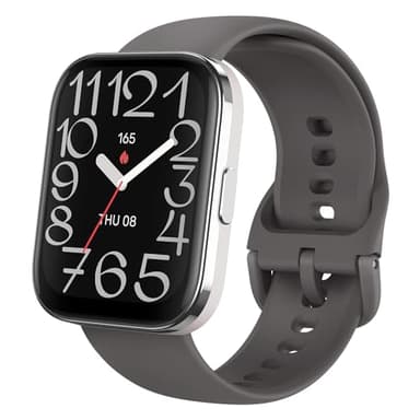Amazfit Bip 5 Unity 46mm Smart Watch Fitness-Aktivitäts-Tracker mit 11-Tage-Akku, 120+ Sportmodi, Bluetooth-Telefonanrufe, Gesundheitsüberwachung, anpassbare Watch Faces, Dunkelgrau