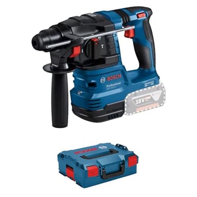 Bosch Professional 18V System Akku Bohrhammer GBH 18V-22 (mit SDS plus, KickBack Control und Vibration Control, inkl. L-BOXX, ohne Akku/ Ladegerät)