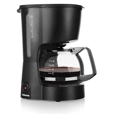 Tristar Kaffeemaschine, 6 Tassen Kapazität, 600W, Warmhaltefunktion, Automatische Abschaltung, Permanentfilter, Anti-Tropf-System, Kompakt und Tragbar, Leicht zu Reinigen, CM-1246
