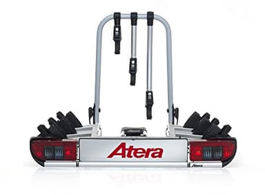 Atera 022601 PKW Fahrradträger Strada DL 3 Auto-Kupplungsträger mit Rückleuchten - für 3 Fahrräder