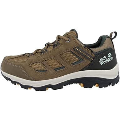 Jack Wolfskin Damen Vojo 3 Texapore Low Walking-Schuh, Brown/Apricot, 39 EU