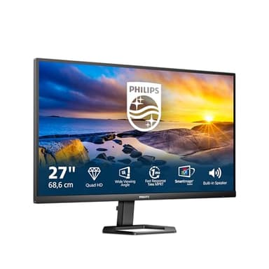 Philips 27E1N5500LA - 27 Zoll QHD Monitor, Lautsprecher, höhenverstellbar (2560x1440, 75 Hz, DisplayPort, HDMI) schwarz