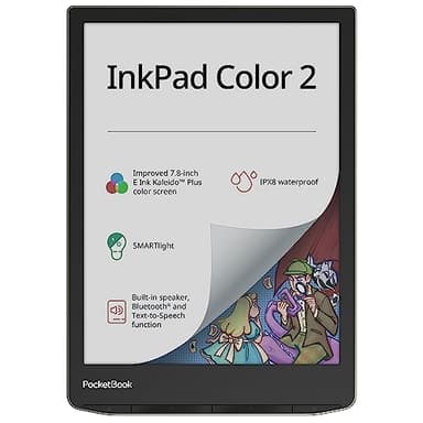 PocketBook InkPad Color 2 Libro Electrónico 7.8" 32GB Luna Plata