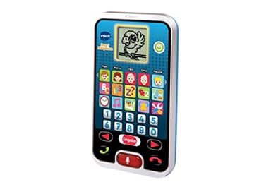 Vtech Smart Kidsphone – Cooles Lerntelefon mit Mikrofon, spannenden Lernspielen, Liedern und Melodien – Für Kinder von 3-6 Jahren