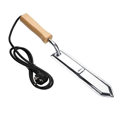 Haofy Entdeckelungsmesser Elektrisch Entdeckelungsmesser 220v Elektrische Honigschleuder mit Thermostat Uncapping Heißen Messer, Extraktor Bienenzuchtausrüstung für Imker (EU Plug) - Imkereibedarf