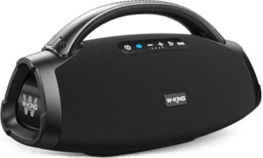 W-King 330W Peak 200W RMS Bluetooth Lautsprecher Box mit 40Hz Monströse Bässe/7.5zoll Subwoofer/EQ APP/IPX7/BT 5.4/Schnellladung/2.1-CH/5 Treibern/3-Wege HiFi Boxen, Musikbox Bluetooth Party Boombox