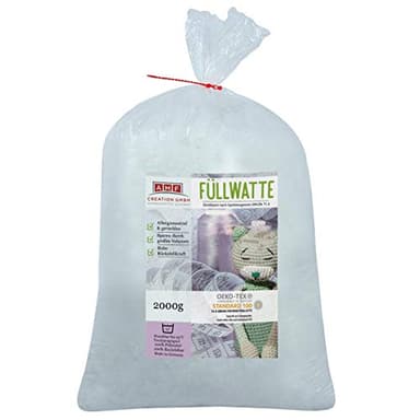 AMF Life Bastelwatte, Wolkendecke, Cloud Cover, Standard 100 by Oeko-TEX®, 2kg