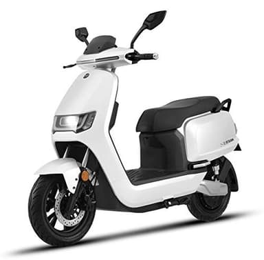 Elektroroller Panther-S, 80 km/h, 4000 Watt, E-Roller mit Straßenzulassung, Elektro-Roller, 125 er Elektro Motorrad, herausnehmbare Lithium-Akkus, E-Roller, Weiß