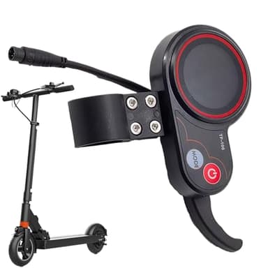 Elektrisches Scooter -LCD -Display - TF 100 5 -Pin -Drosselklappe, Wasserdichtes Instrument | Speed ​​Control Meter TF 100 5 Pin Electric Scooter LCD Instrument Grack Controller Powers Switchs Display