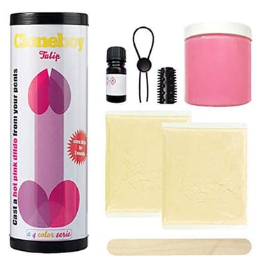 CLONEBOY Dildo Kit, Penis Abdruck Set, Fuschia Tulip Edition, 1er Pack